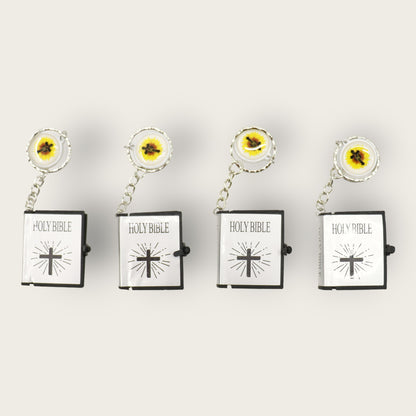 Mini Holy Bible Key Chain JK5910-3 (12PC)