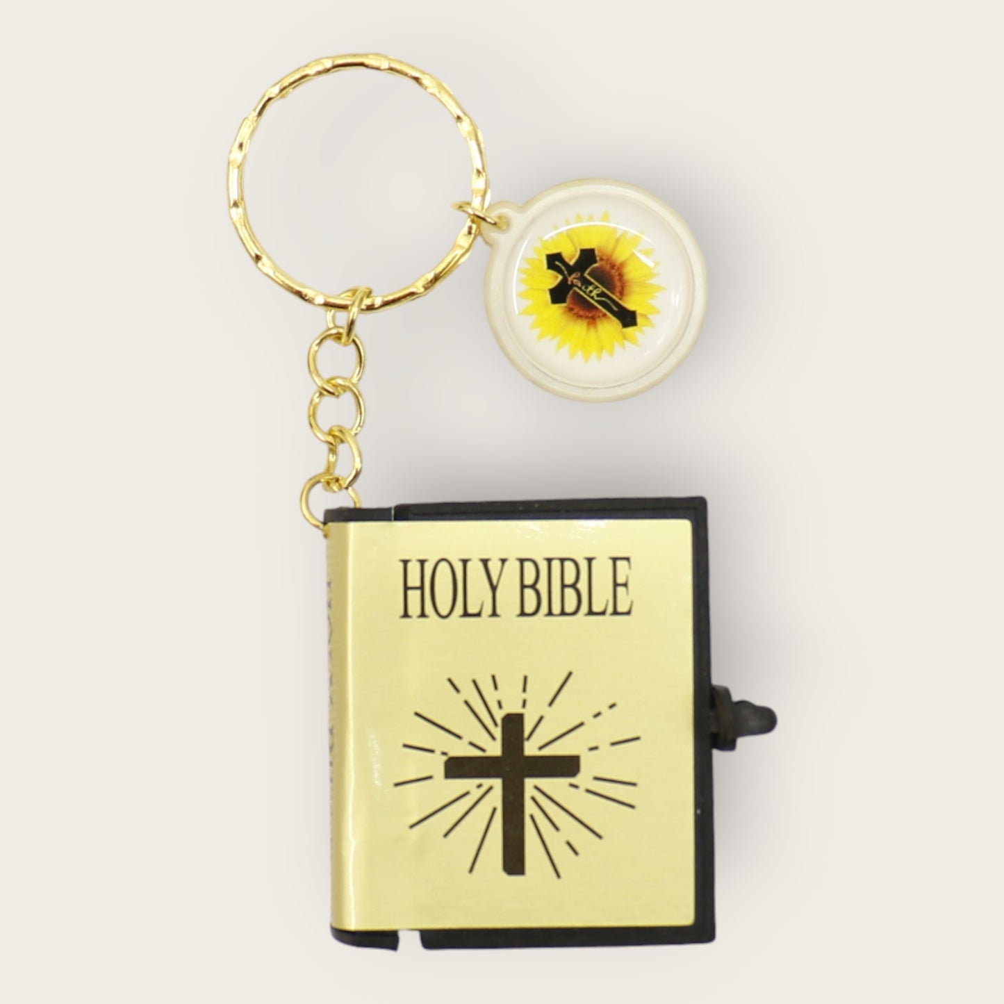 Mini Holy Bible Key Chain JK5910-3 (12PC)