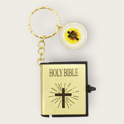 Mini Holy Bible Key Chain JK5910-3 (12PC)