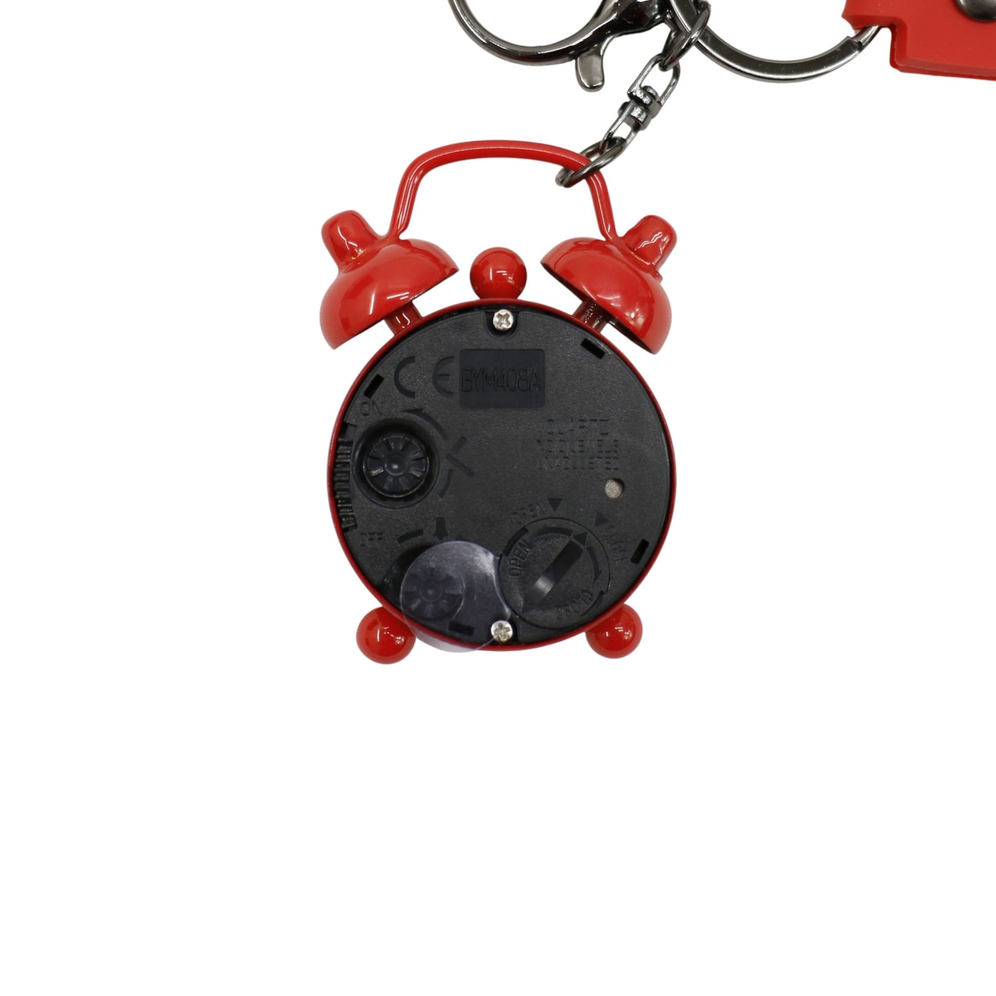 Cute Mini Alarm Clock Key Chain KC2830-53. (12PC)