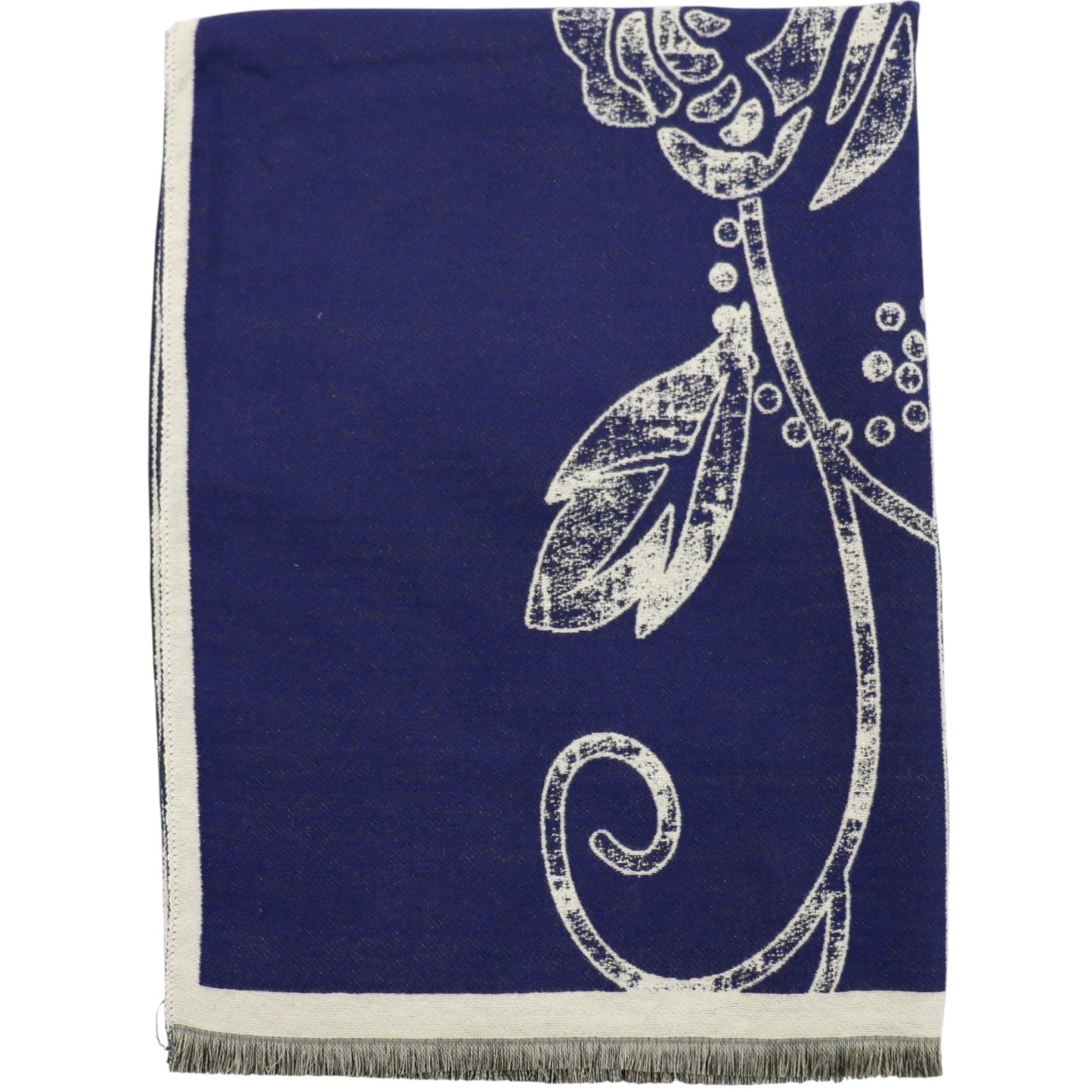 Cashmere Feel Winter Rose Pattern Reversible Scarf SCF5726-45(12PC)