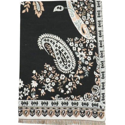 Cashmere Feel Winter Reversible Floral Paisley Scarves SCF5726-52 (12PC)