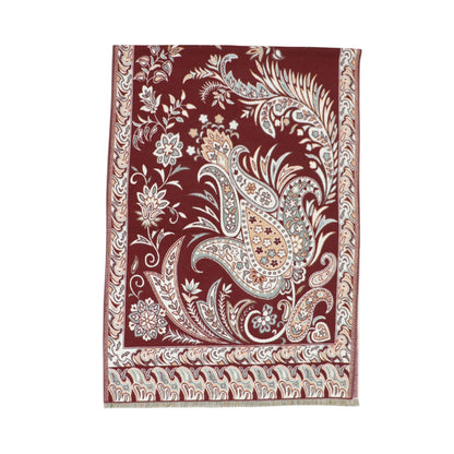 Cashmere Feel Floral Paisley Scarves SCF5726-51 (12PC)