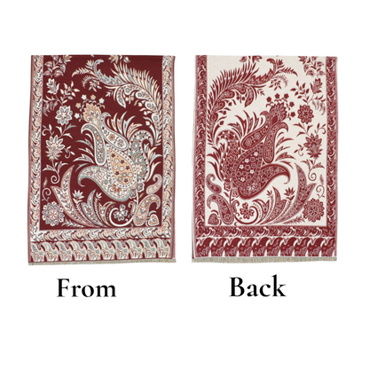 Cashmere Feel Floral Paisley Scarves SCF5726-51 (12PC)