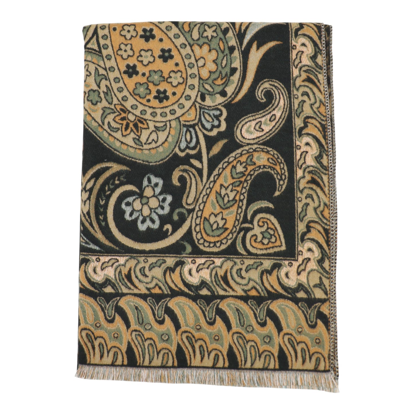 Cashmere Feel Floral Paisley Scarves SCF5726-51 (12PC)
