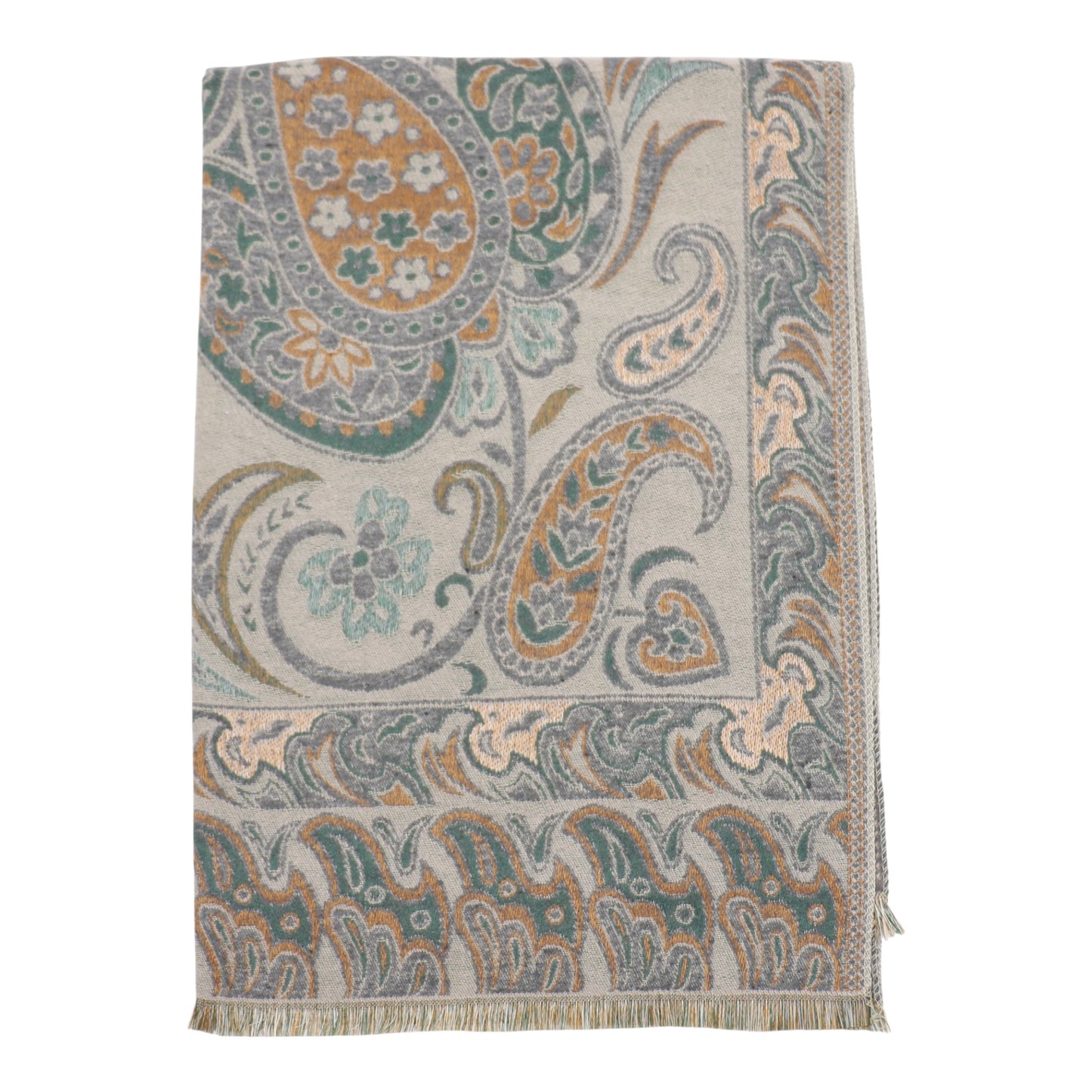 Cashmere Feel Floral Paisley Scarves SCF5726-51 (12PC)