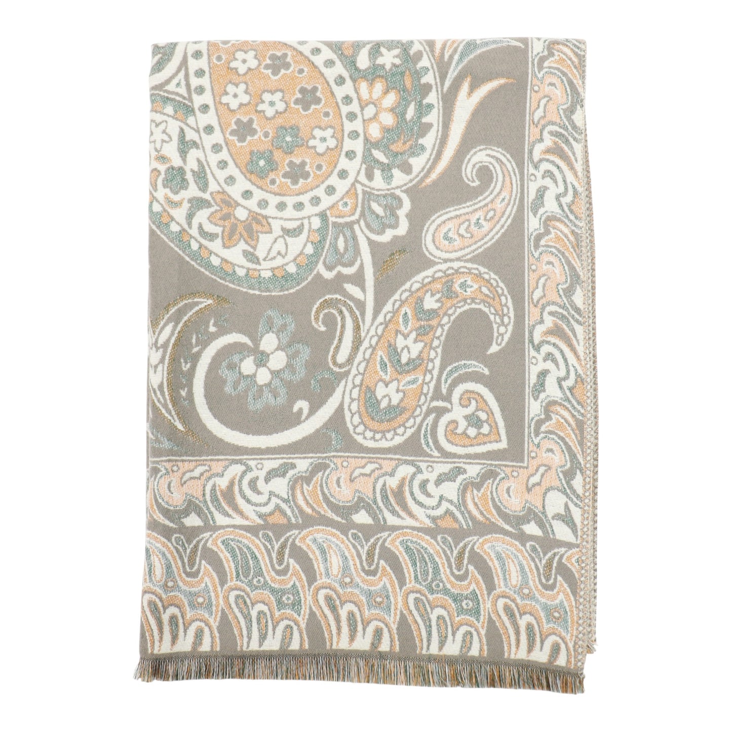 Cashmere Feel Floral Paisley Scarves SCF5726-51 (12PC)