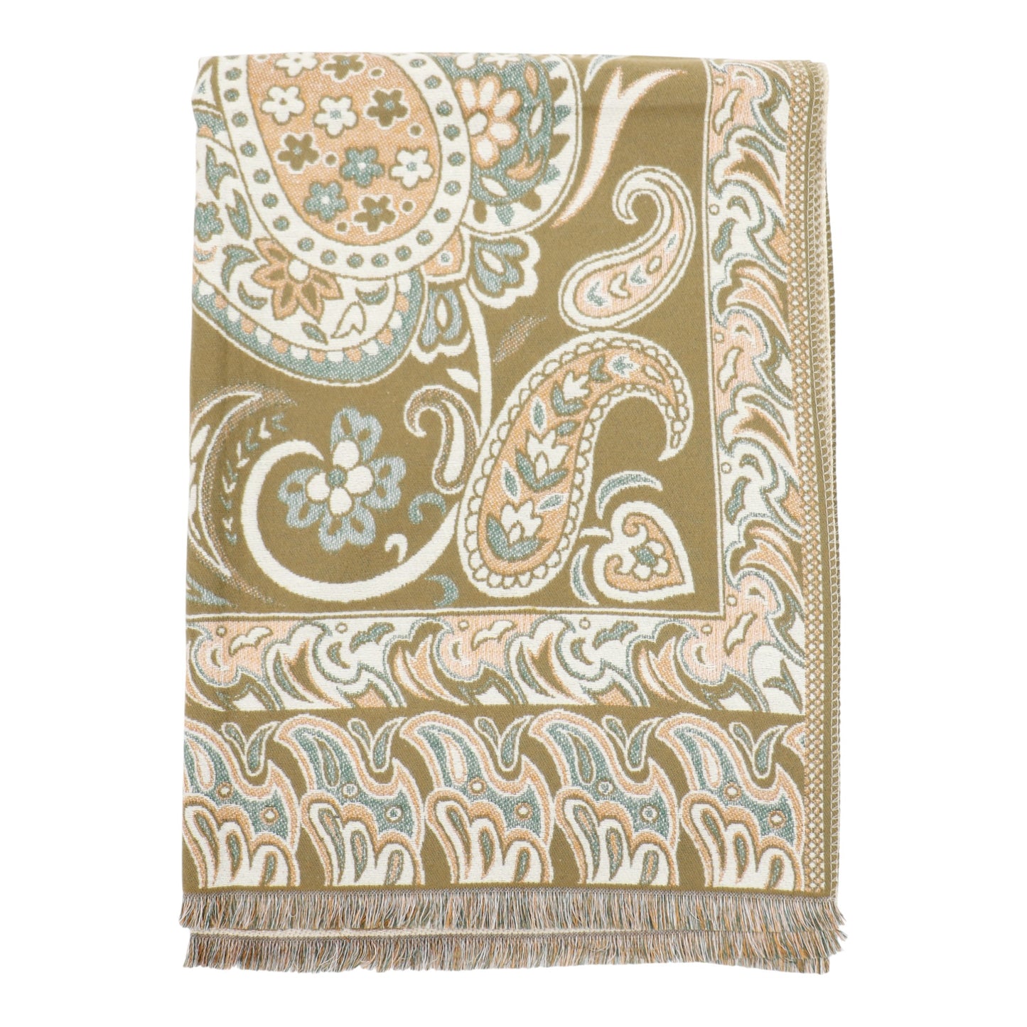 Cashmere Feel Floral Paisley Scarves SCF5726-51 (12PC)