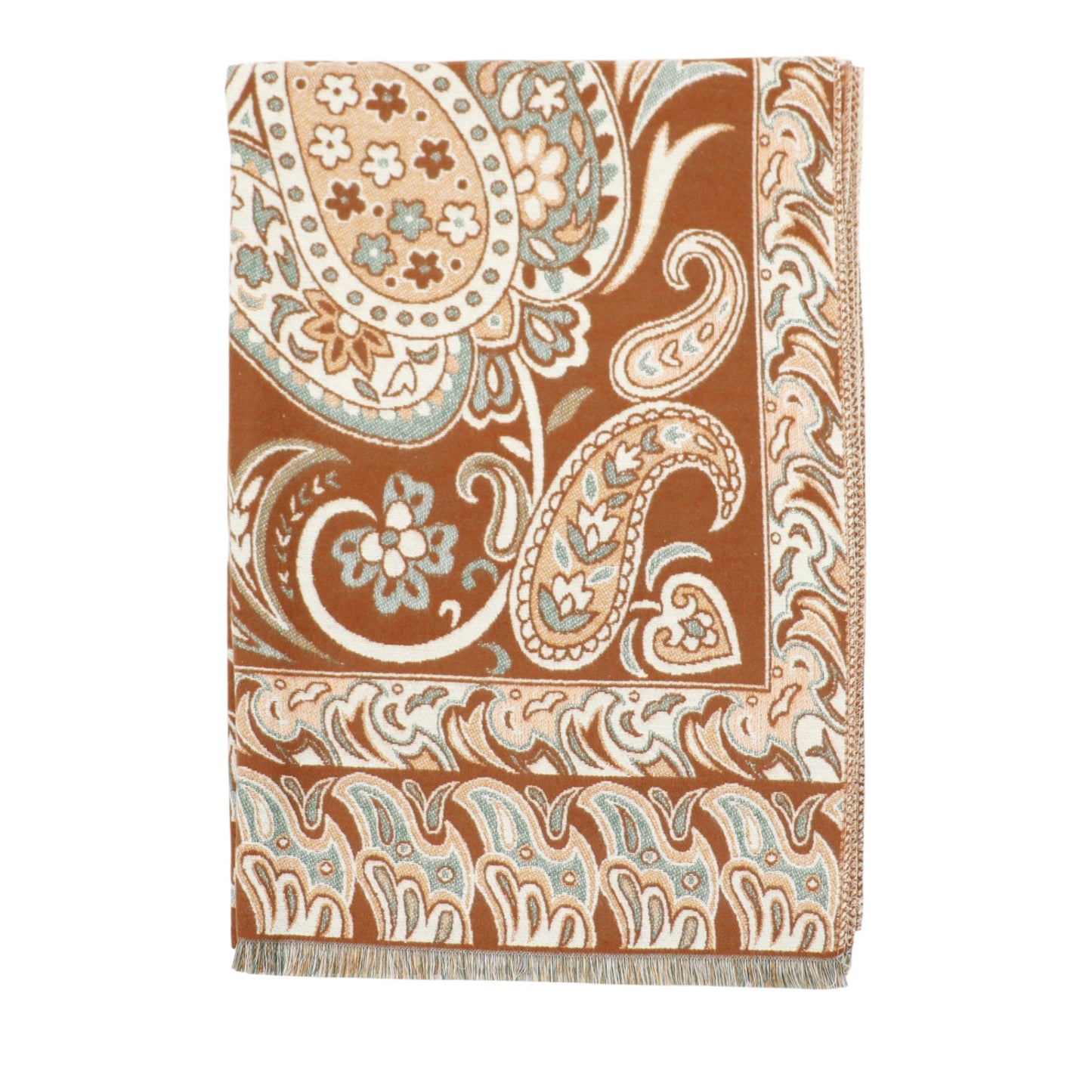 Cashmere Feel Floral Paisley Scarves SCF5726-51 (12PC)