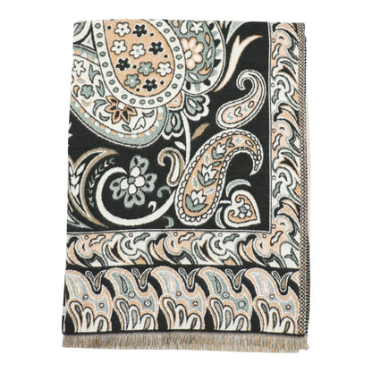 Cashmere Feel Floral Paisley Scarves SCF5726-51 (12PC)