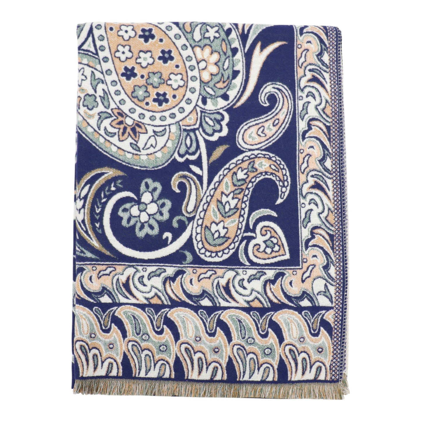 Cashmere Feel Floral Paisley Scarves SCF5726-51 (12PC)