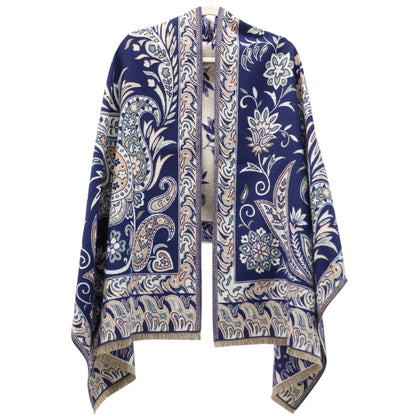 Cashmere Feel Winter Reversible Paisley Scarves SCF5726-51 (12PC)