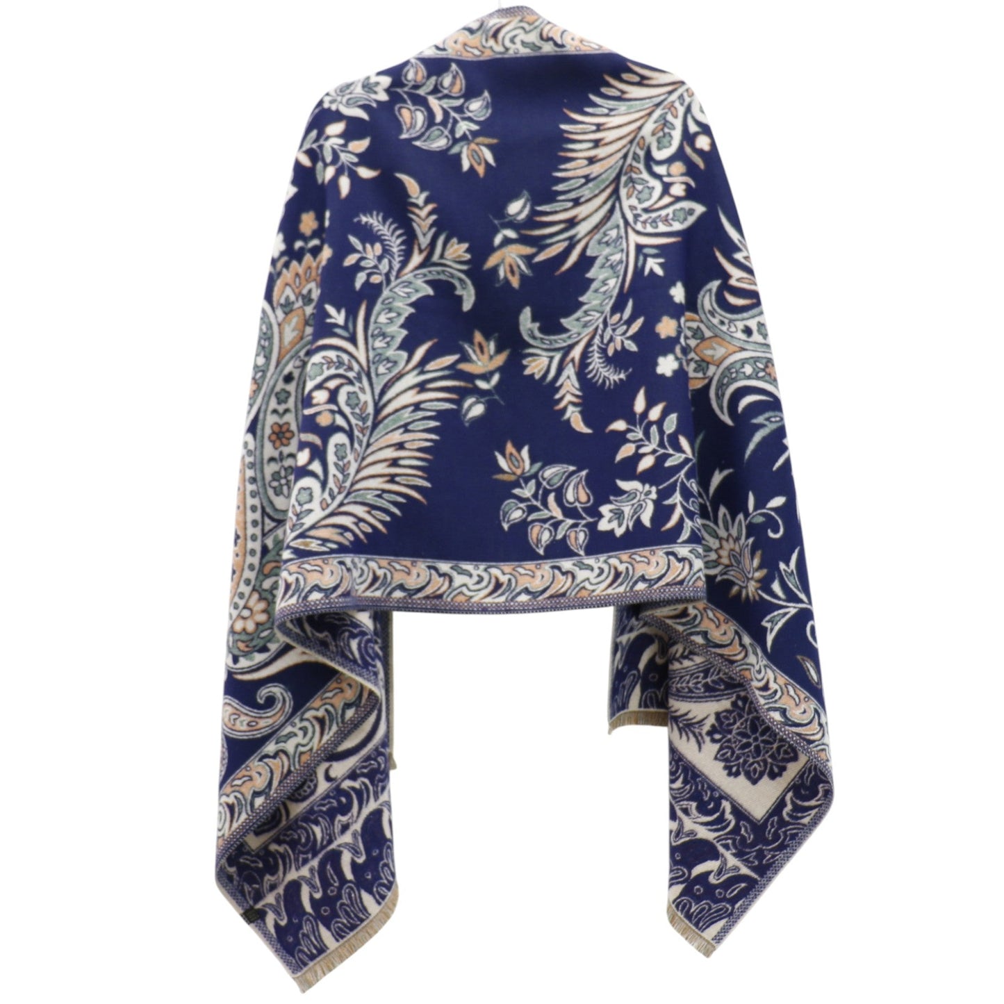 Cashmere Feel Winter Reversible Paisley Scarves SCF5726-51 (12PC)