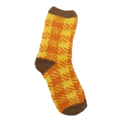 Winter Classic Check Pattern Socks SS5912-9 (12PC)