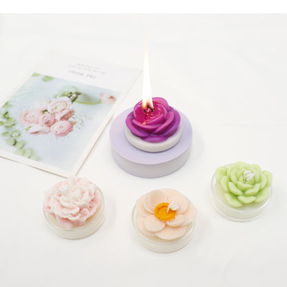 Flower Shape Scented Candle SS41106-23. (12PC)