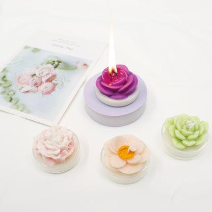 Flower Shape Scented Candle SS41106-23 (12PC)