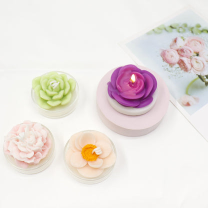 Flower Shape Scented Candle SS41106-23.. (12PC)