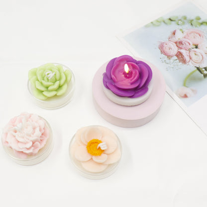 Flower Shape Scented Candle SS41106-23.. (12PC)