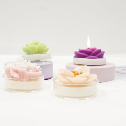 Flower Shape Scented Candle SS41106-23 (12PC)