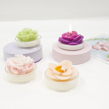 Flower Shape Scented Candle SS41106-23 (12PC)
