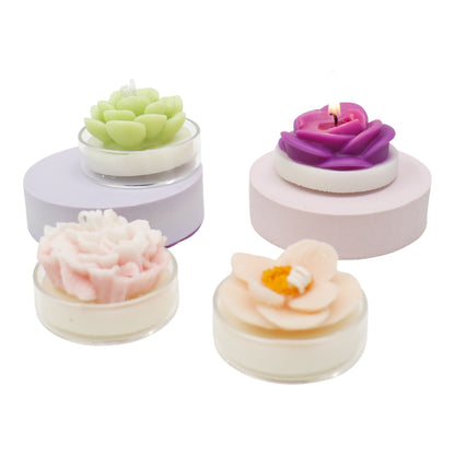 Flower Shape Scented Candle SS41106-23 (12PC)