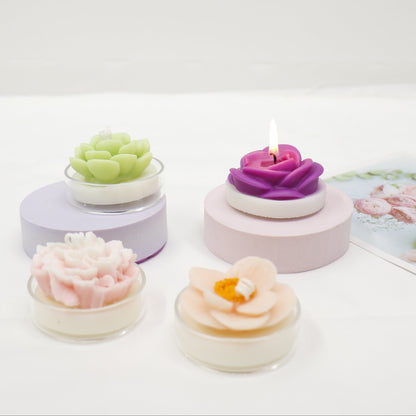 Flower Shape Scented Candle SS41106-23 (12PC)