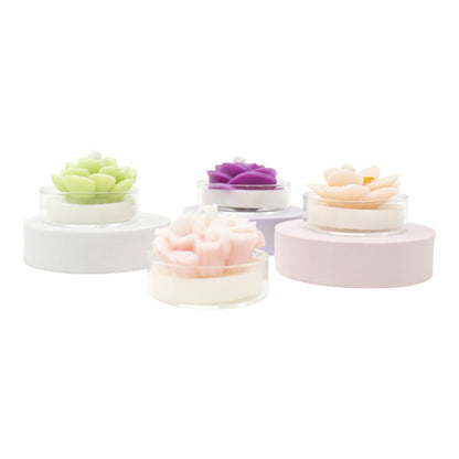Flower Shape Scented Candle SS41106-23 (12PC)