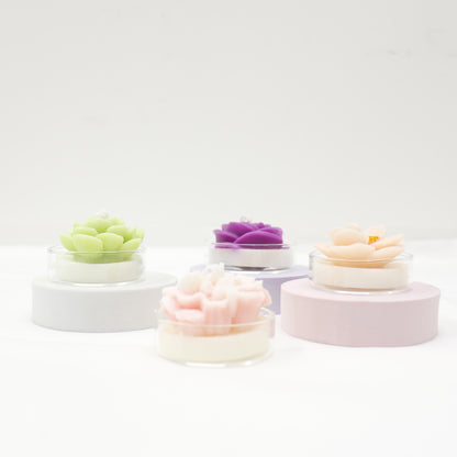 Flower Shape Scented Candle SS41106-23 (12PC)