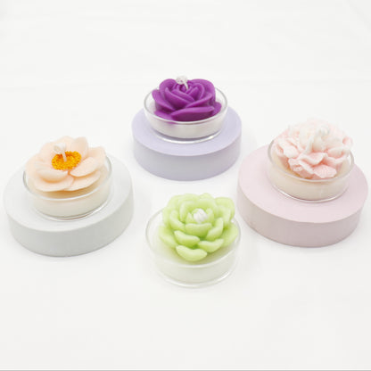 Flower Shape Scented Candle SS41106-23.. (12PC)