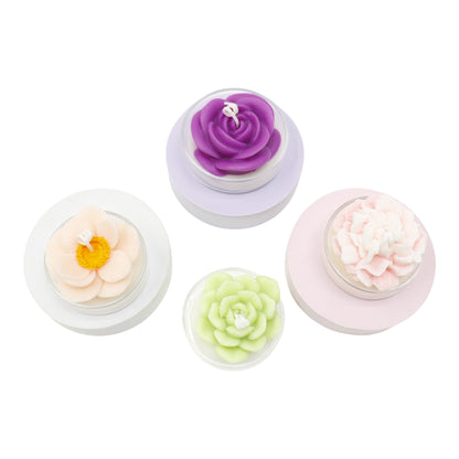 Flower Shape Scented Candle SS41106-23.. (12PC)