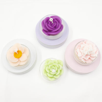Flower Shape Scented Candle SS41106-23.. (12PC)