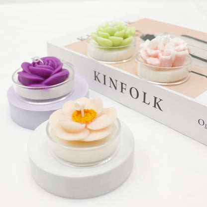 Flower Shape Scented Candle SS41106-23 (12PC)