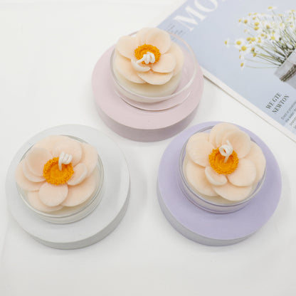 Flower Shape Scented Candle SS41106-23.. (12PC)