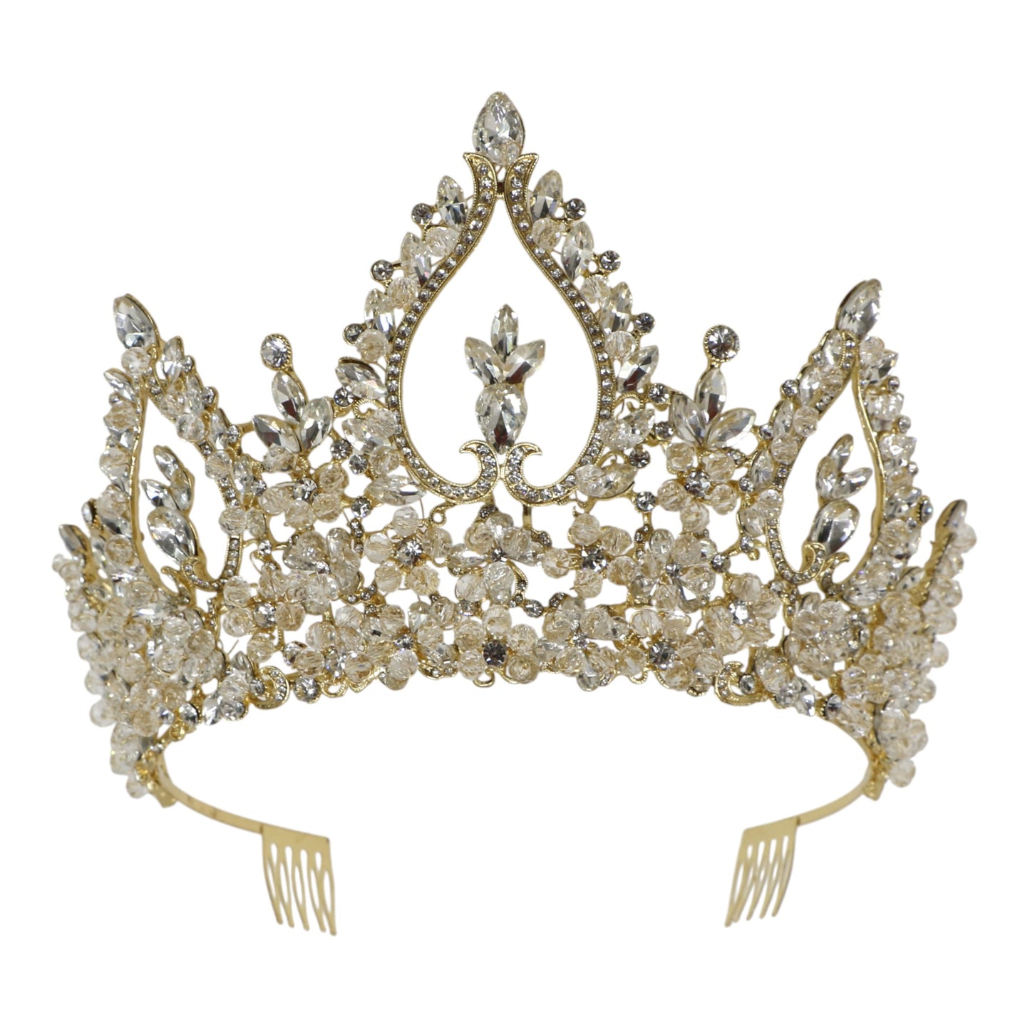Crystal Tiara Crown HT0976 (1PC)