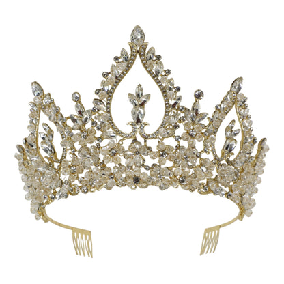 Crystal Tiara Crown HT0976 (1PC)