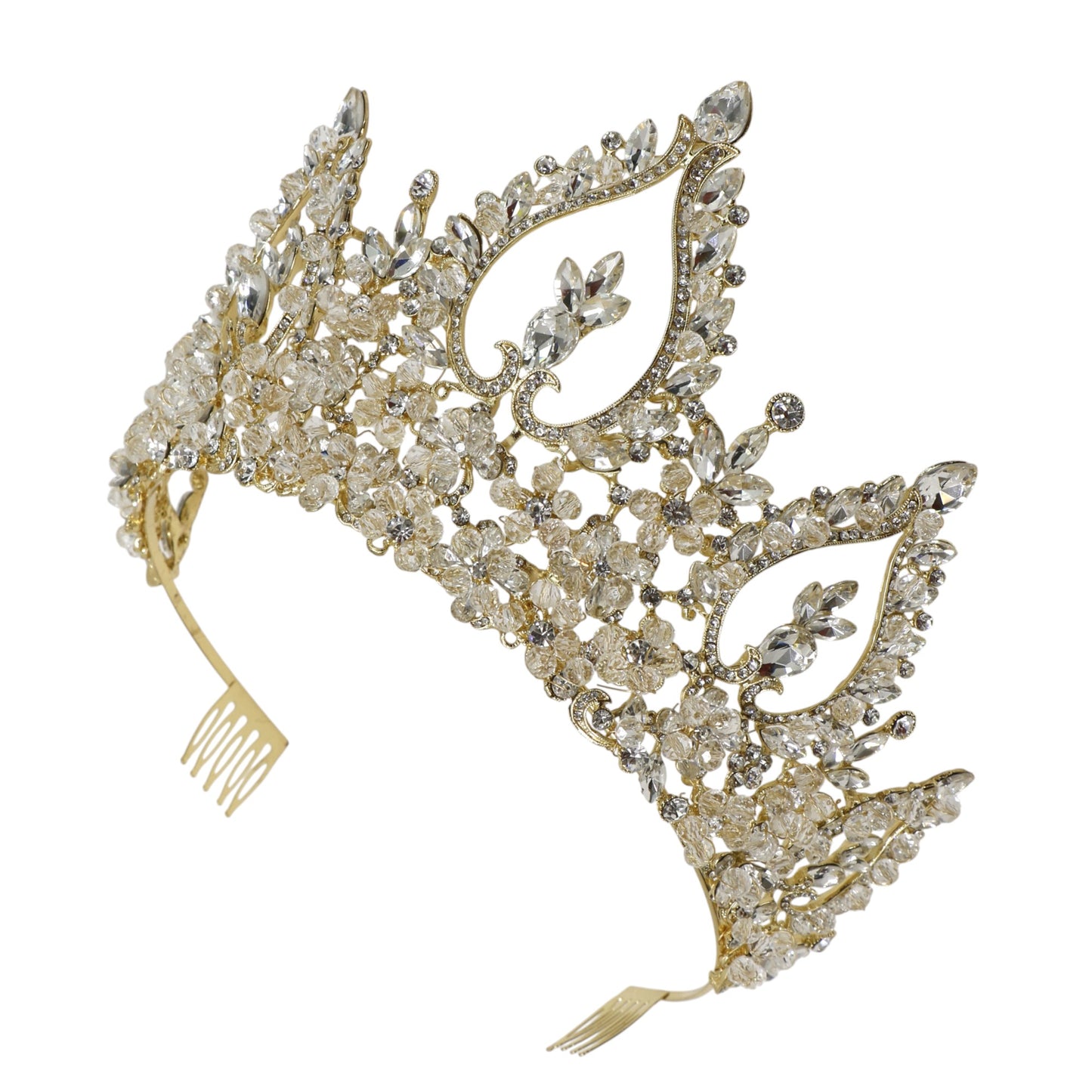 Crystal Tiara Crown HT0976 (1PC)