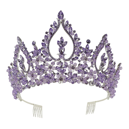 Crystal Tiara Crown HT0976 (1PC)