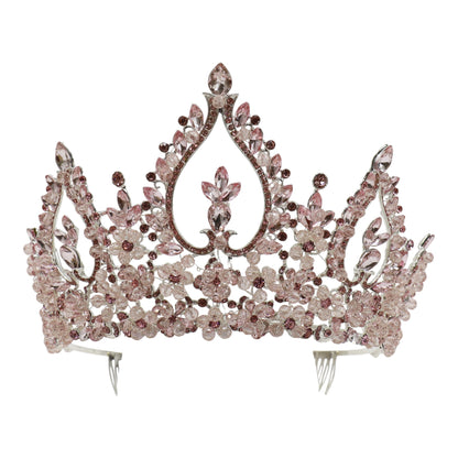 Crystal Tiara Crown HT0976 (1PC)