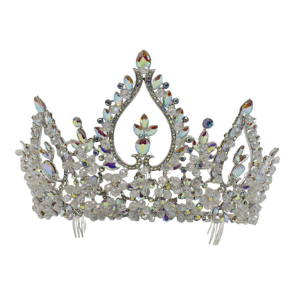 Crystal Tiara Crown HT0976 (1PC)