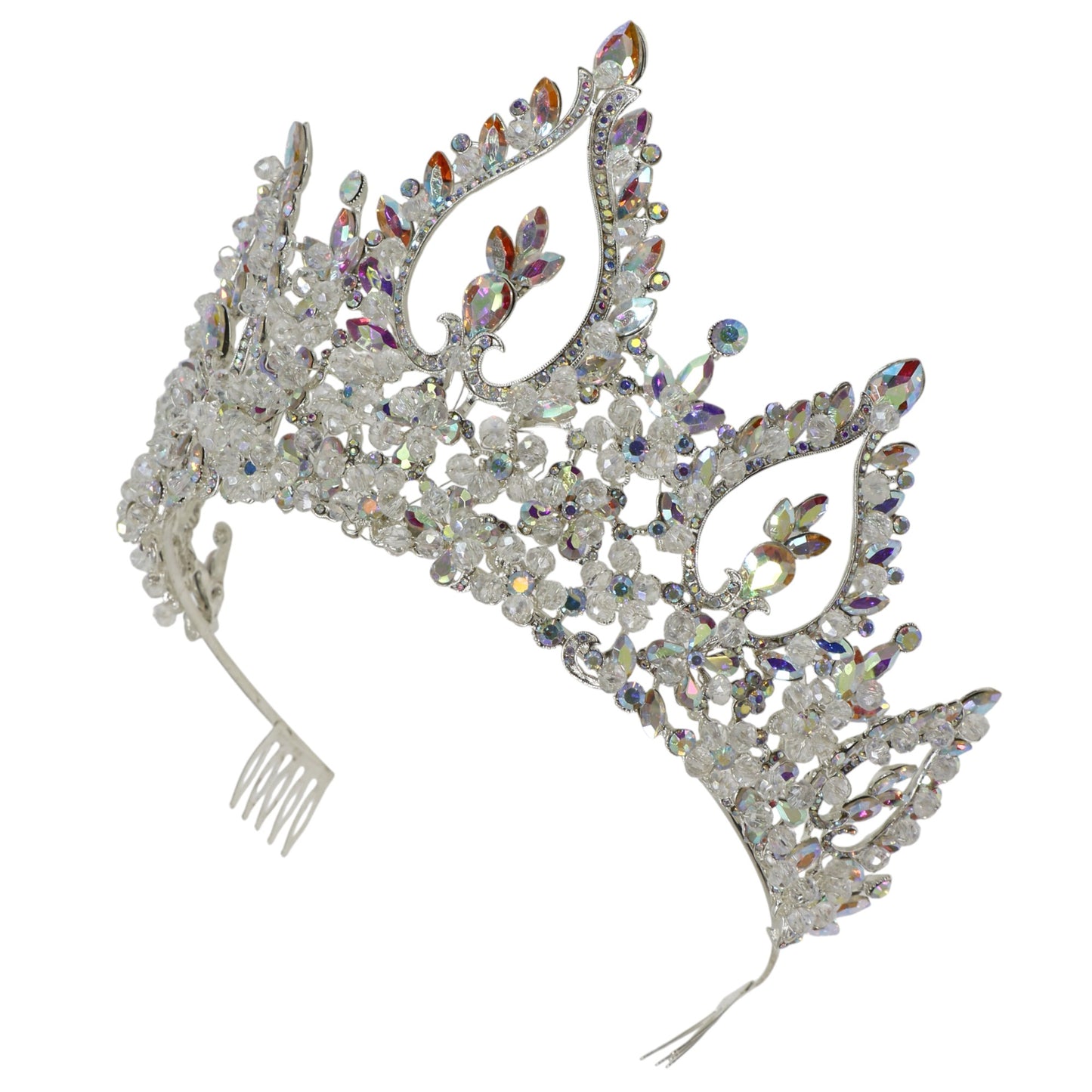 Crystal Tiara Crown HT0976 (1PC)