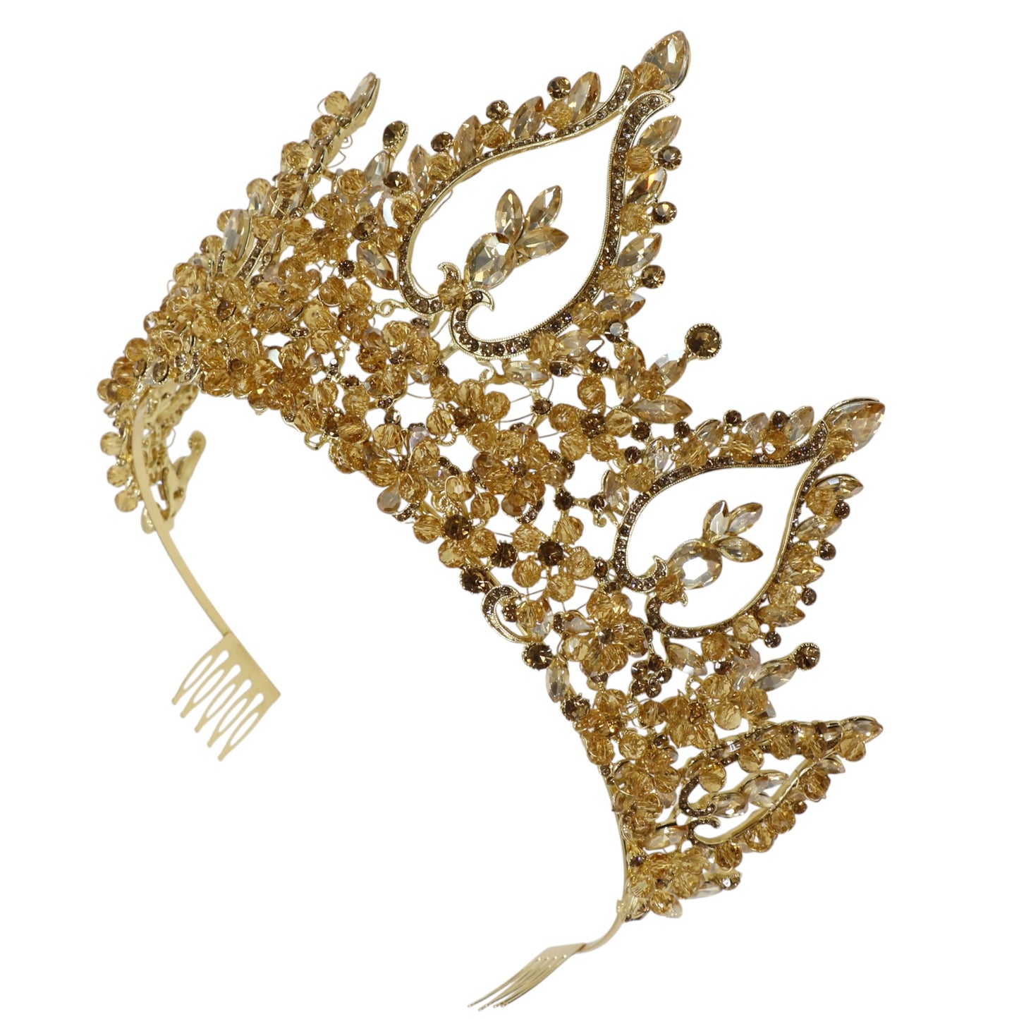 Crystal Tiara Crown HT0976 (1PC)