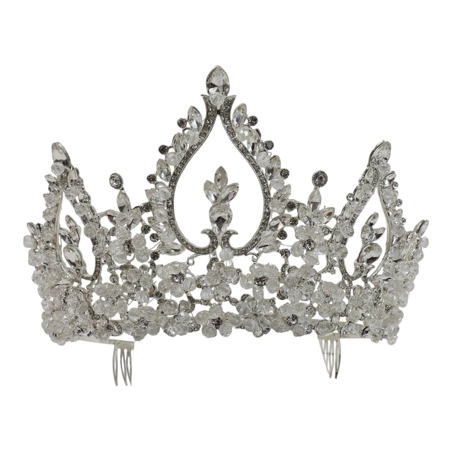 Crystal Tiara Crown HT0976 (1PC)