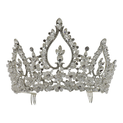 Crystal Tiara Crown HT0976 (1PC)