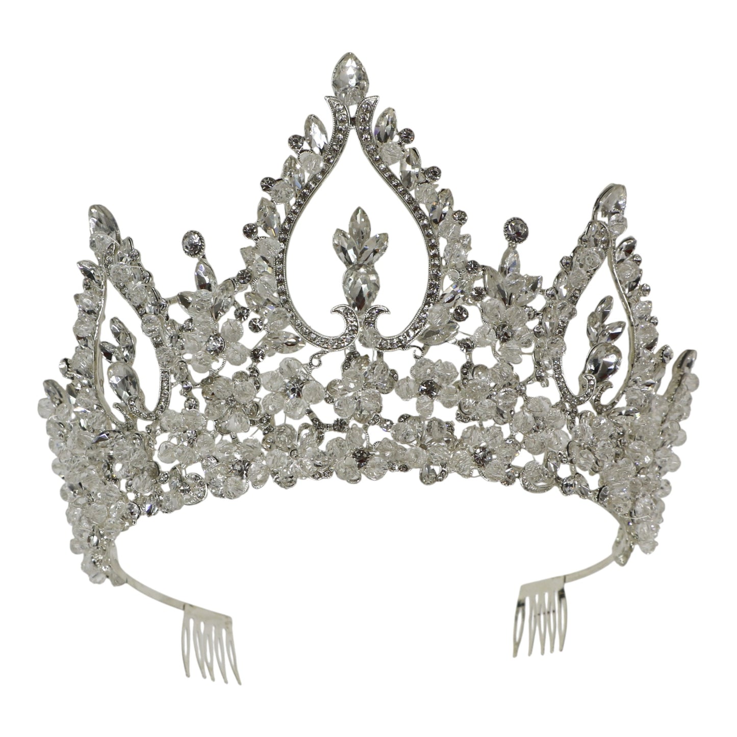 Crystal Tiara Crown HT0976 (1PC)