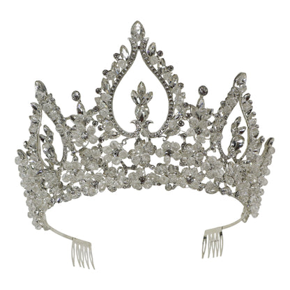 Crystal Tiara Crown HT0976 (1PC)