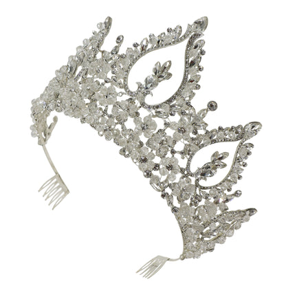 Crystal Tiara Crown HT0976 (1PC)