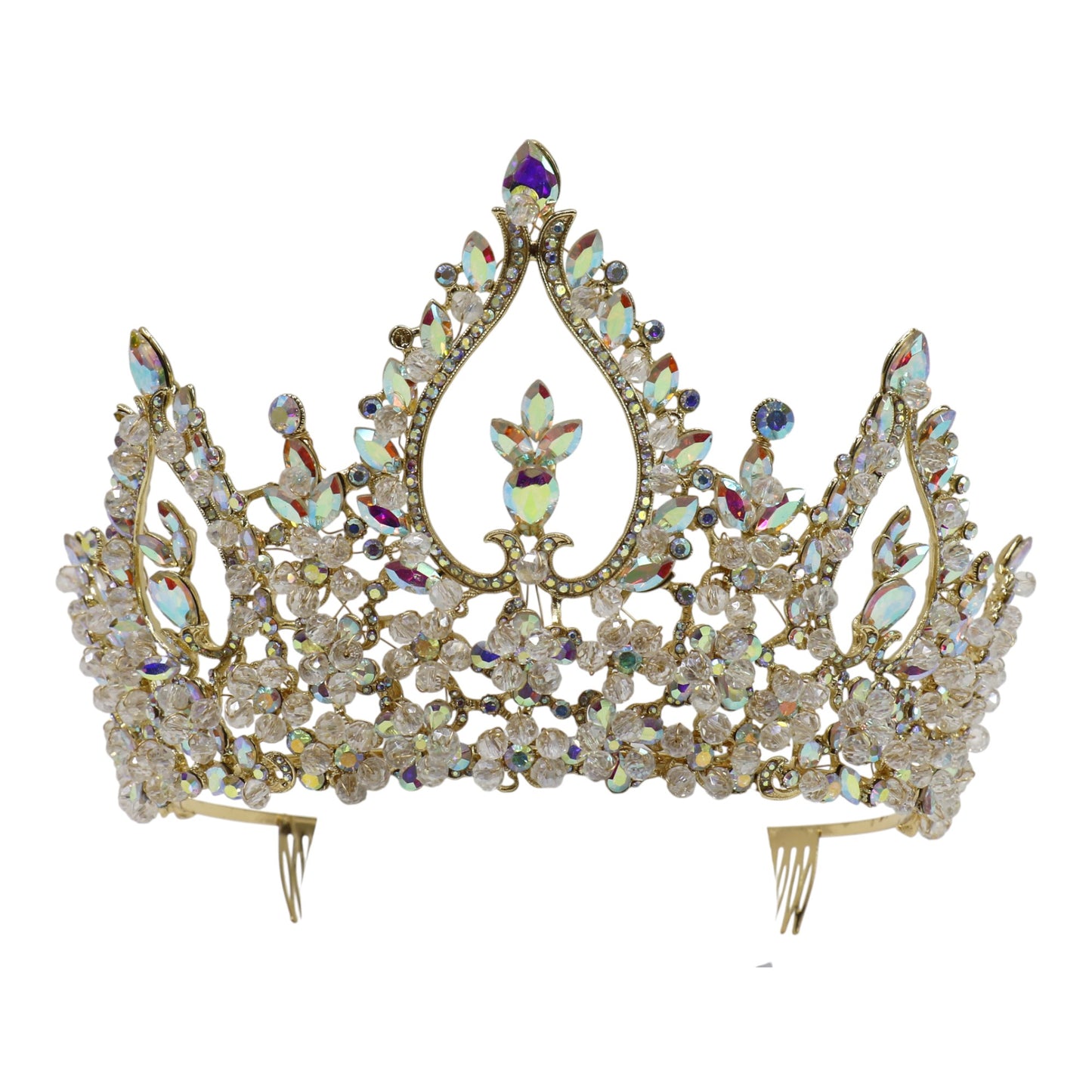 Crystal Tiara Crown HT0976 (1PC)