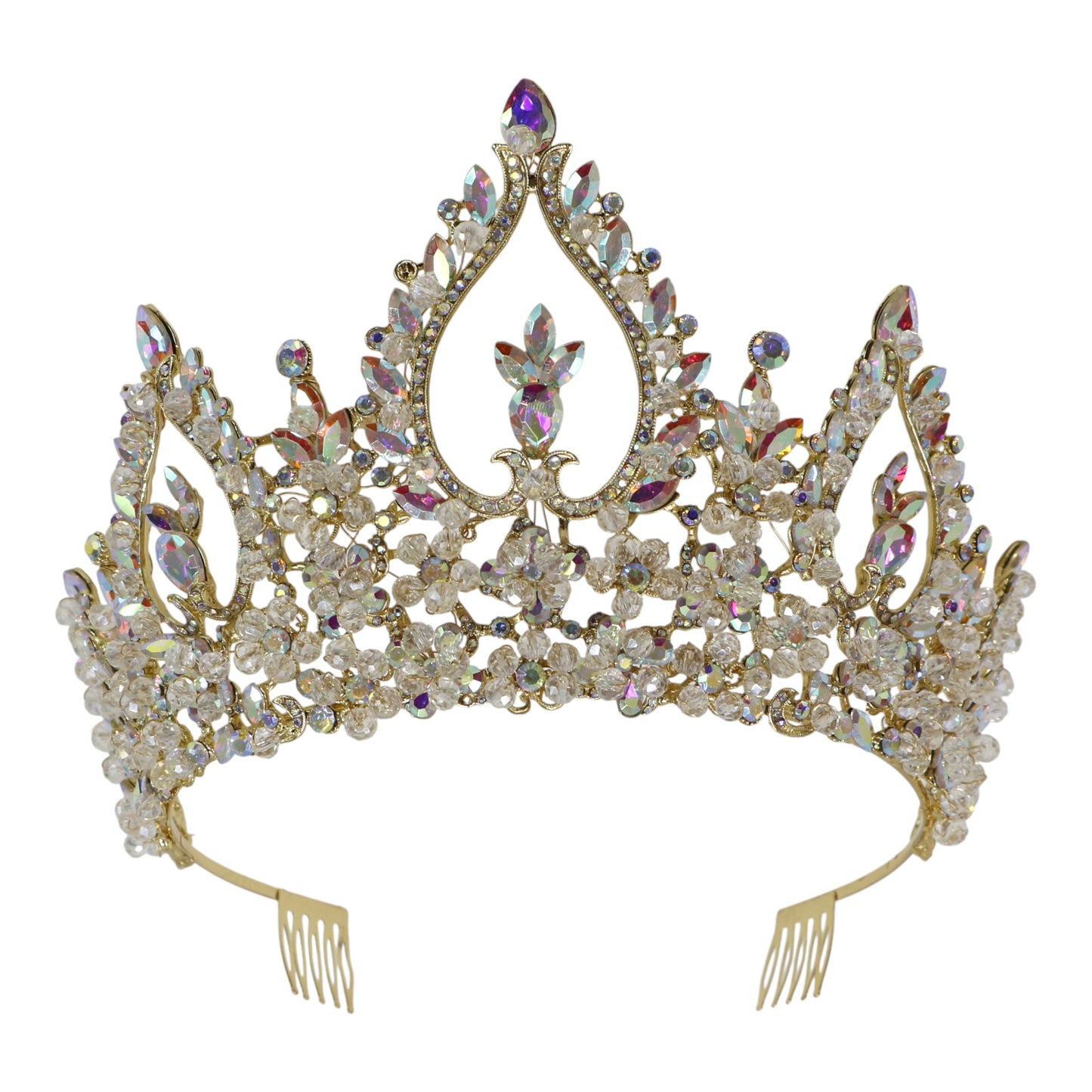 Crystal Tiara Crown HT0976 (1PC)