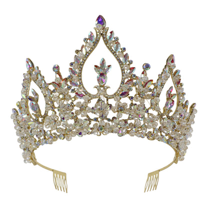 Crystal Tiara Crown HT0976 (1PC)