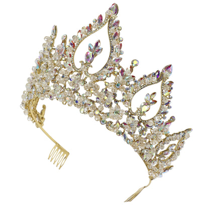 Crystal Tiara Crown HT0976 (1PC)